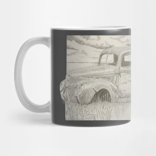 Rusty 1940 Ford truck Mug